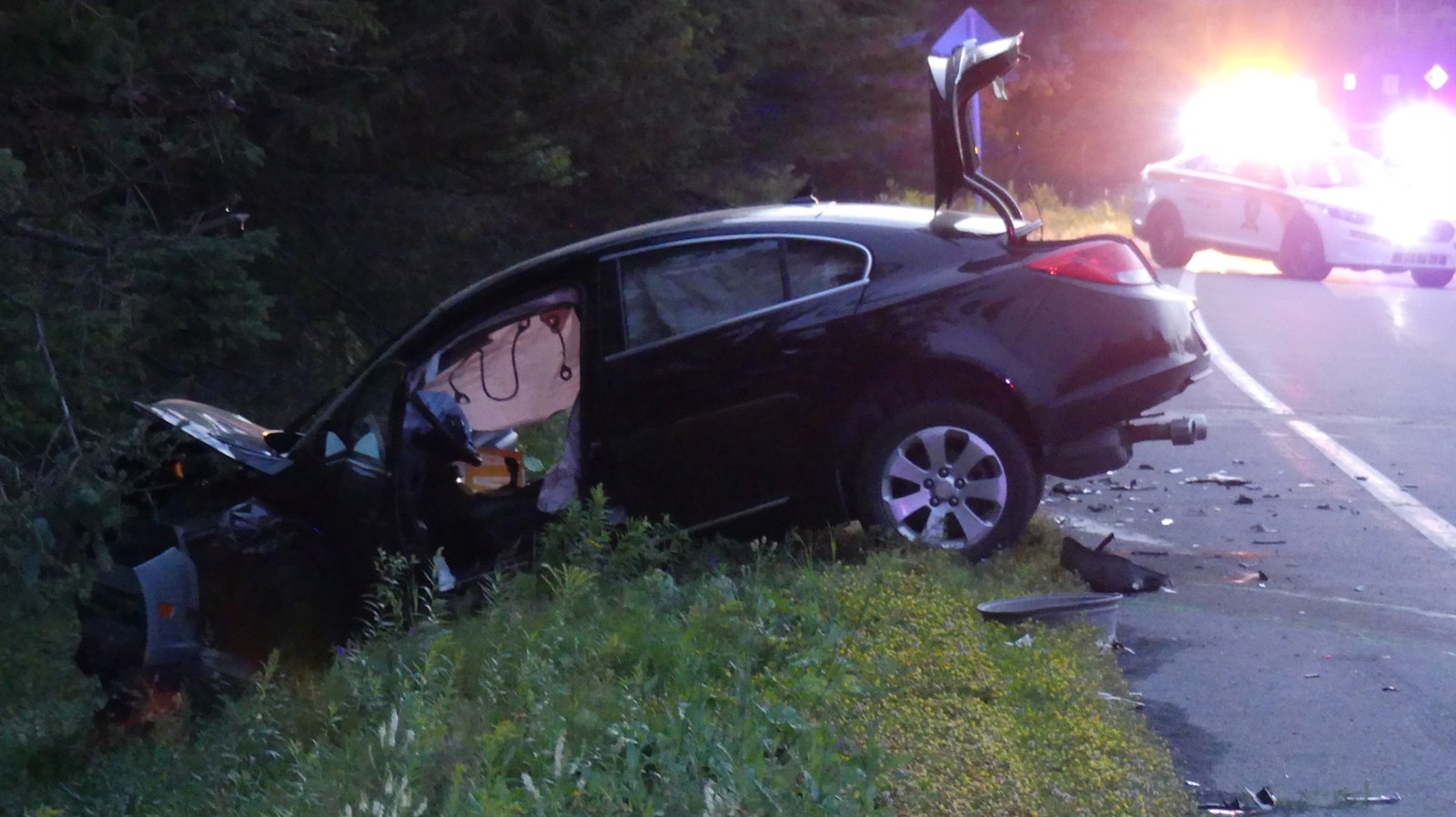 Un septuagénaire victime d'un malaise cause un accident entre St-Côme et St-Georges