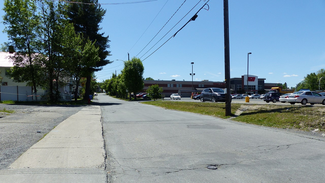 La 20e Rue, dans le secteur ouest, à Saint-Georges.