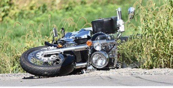 Accident de moto à Saint-Anselme