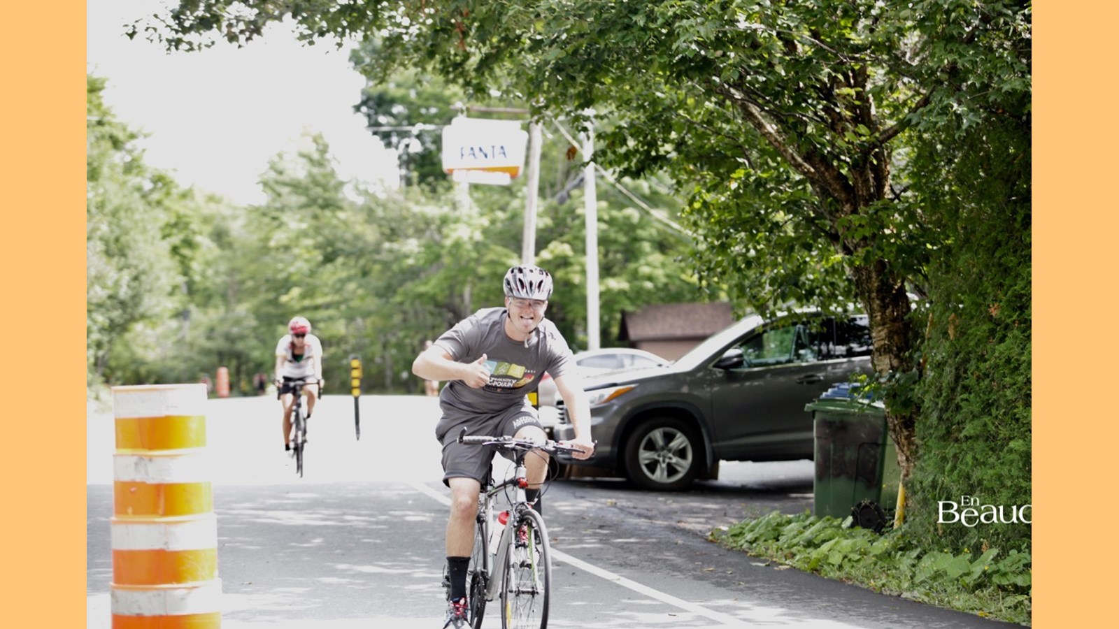 EN IMAGES : le triathlon du Lac-Poulin (partie vélo)
