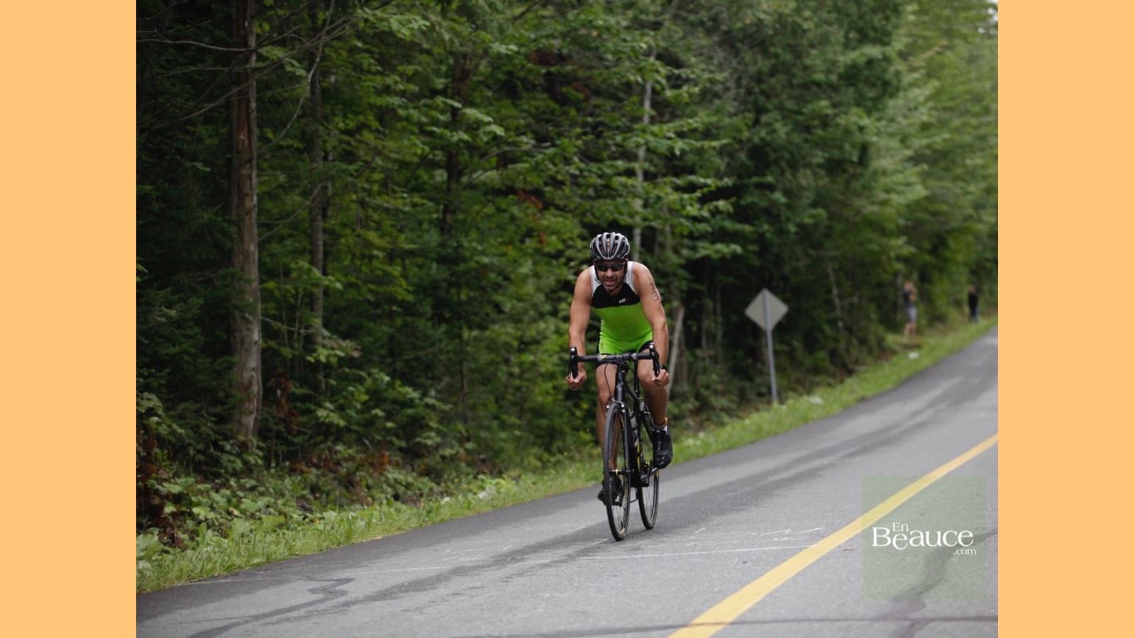 EN IMAGES : le triathlon du Lac-Poulin (partie vélo)