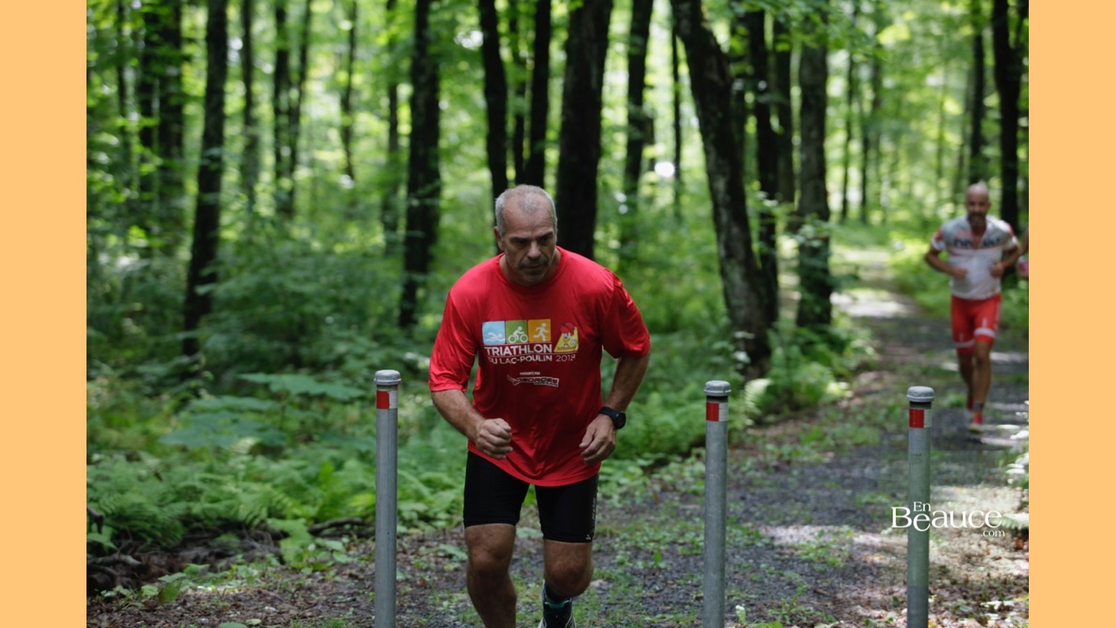EN IMAGES : le triathlon du Lac-Poulin (partie vélo)