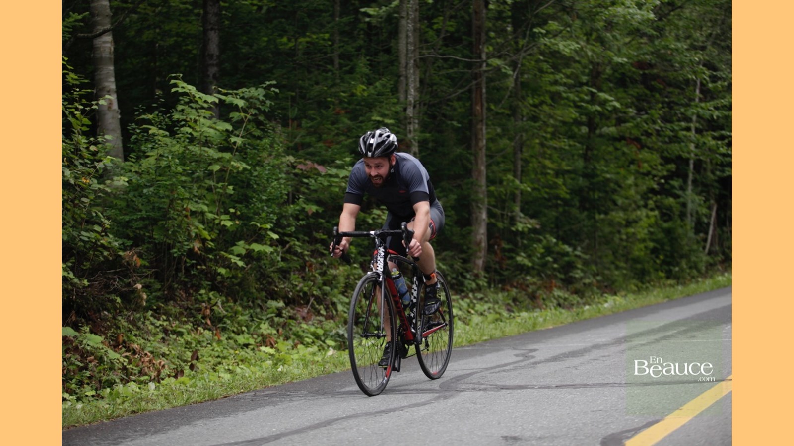 EN IMAGES : le triathlon du Lac-Poulin (partie vélo)