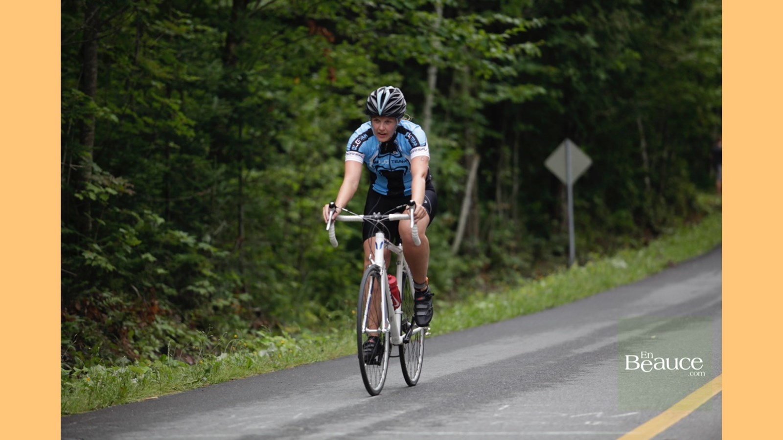 EN IMAGES : le triathlon du Lac-Poulin (partie vélo)