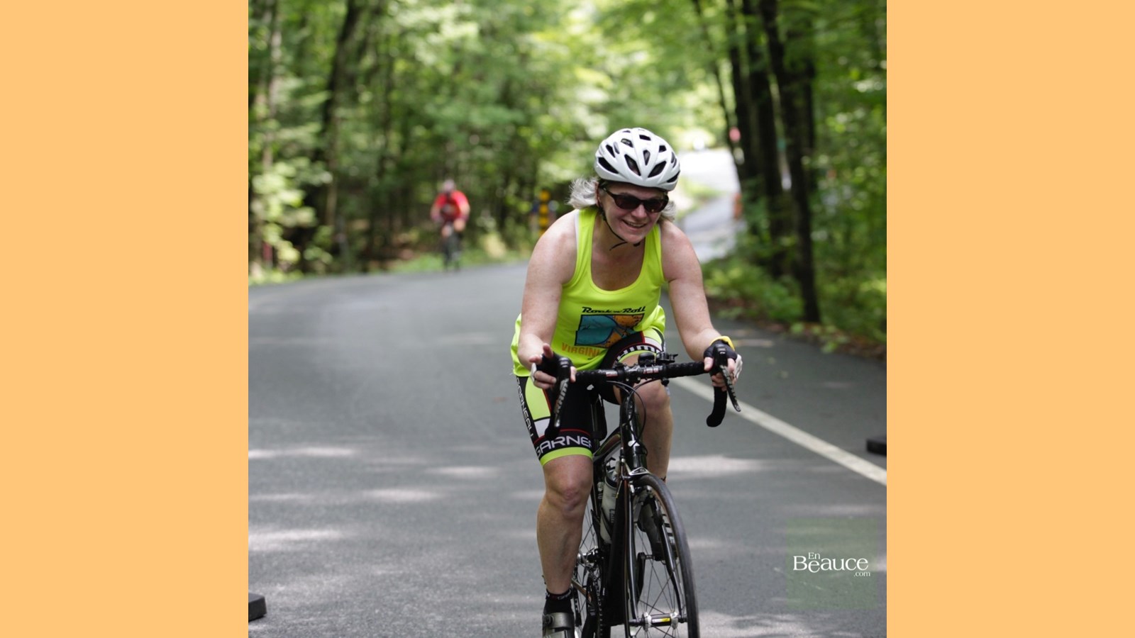 EN IMAGES : le triathlon du Lac-Poulin (partie vélo)