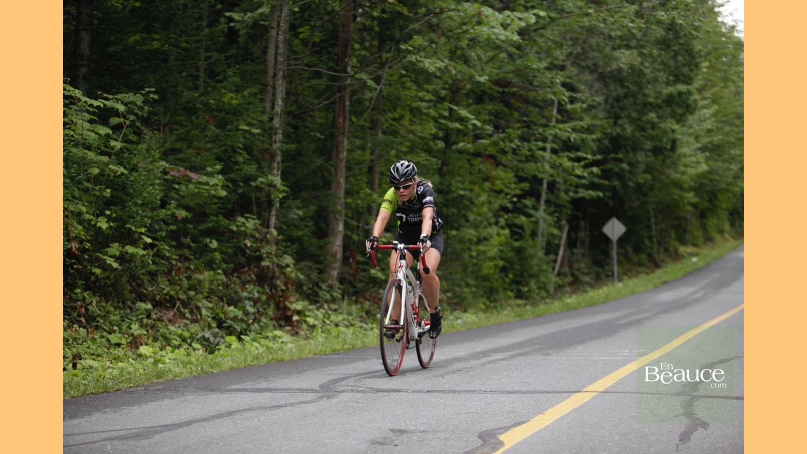 EN IMAGES : le triathlon du Lac-Poulin (partie vélo)