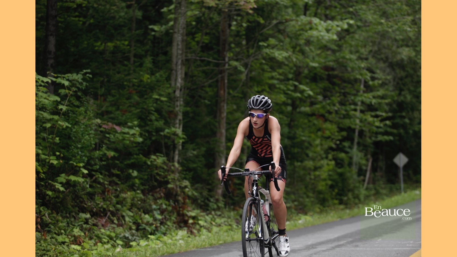 EN IMAGES : le triathlon du Lac-Poulin (partie vélo)
