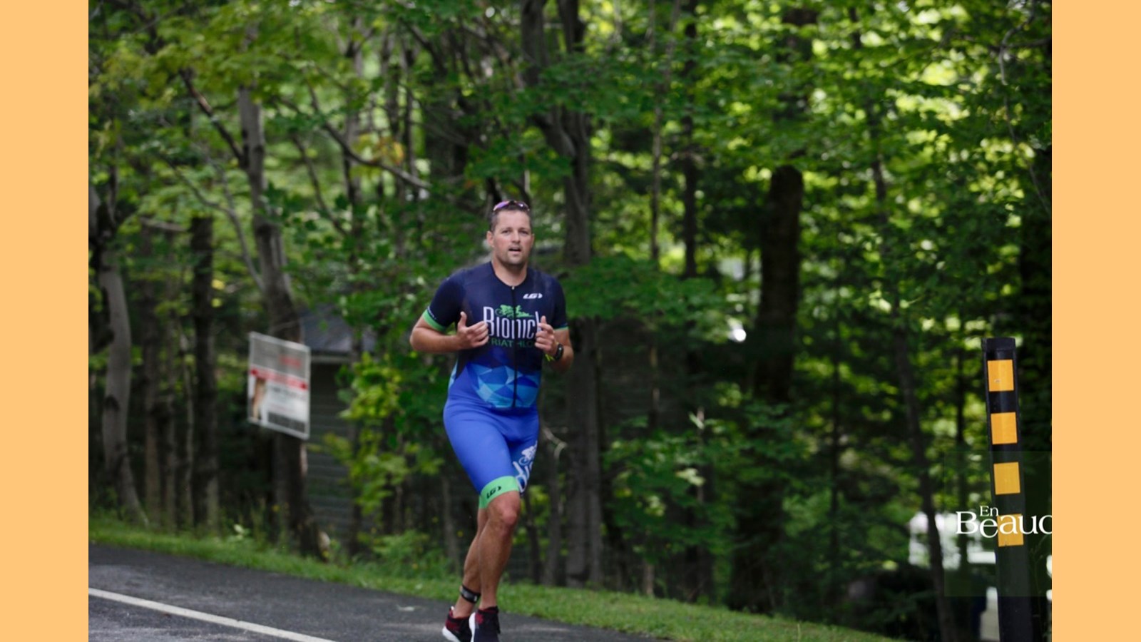 EN IMAGES : le triathlon du Lac-Poulin (partie vélo)