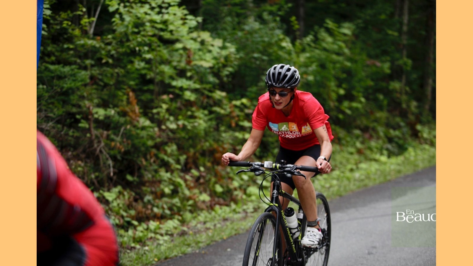 EN IMAGES : le triathlon du Lac-Poulin (partie vélo)