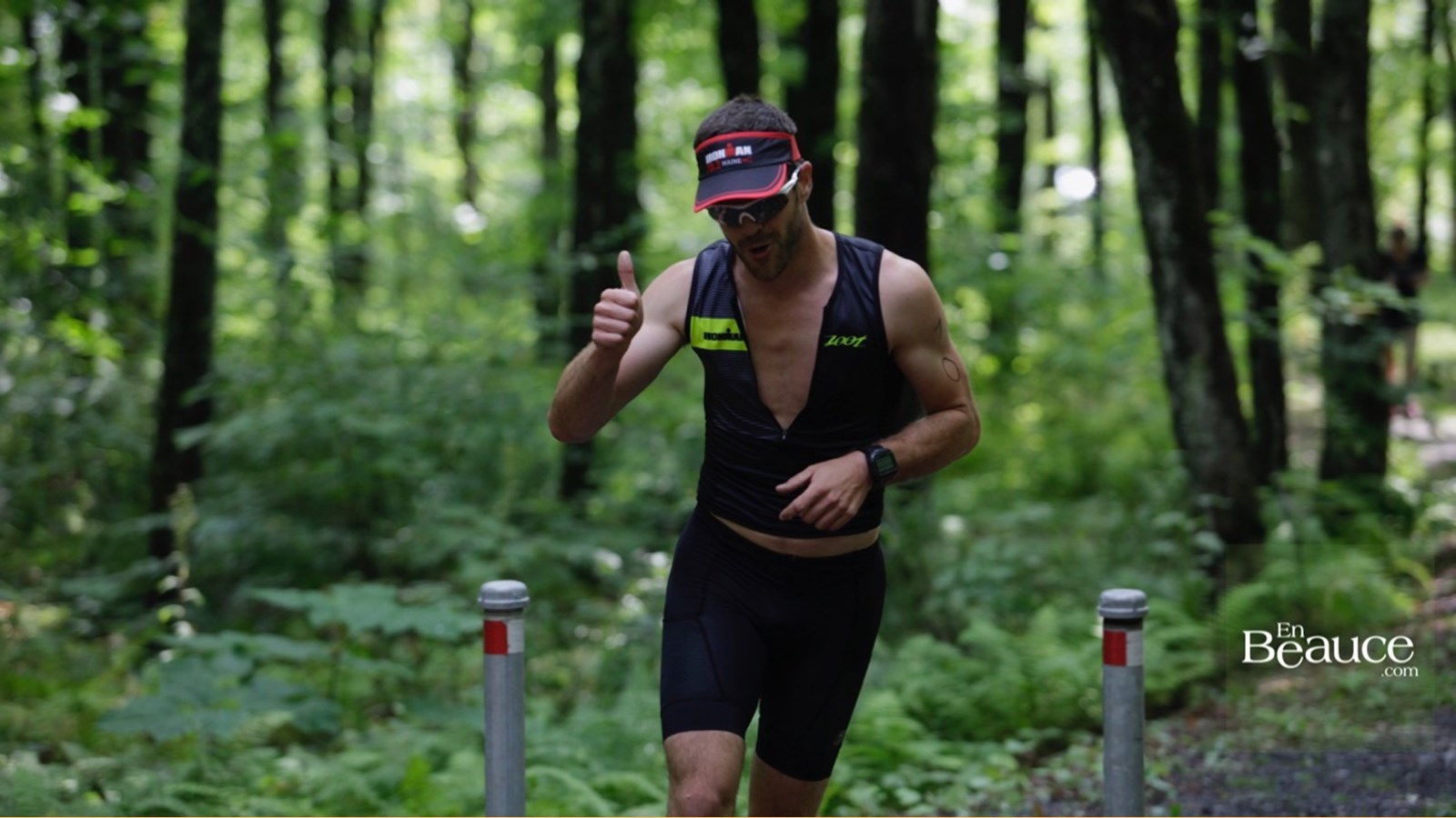 EN IMAGES : le triathlon du Lac-Poulin (partie vélo)