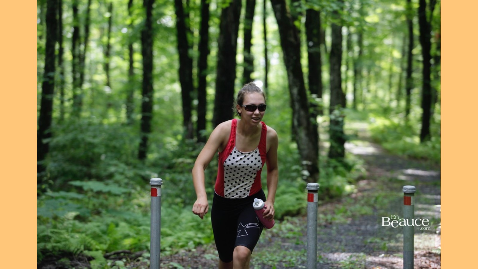 EN IMAGES : le triathlon du Lac-Poulin (partie vélo)