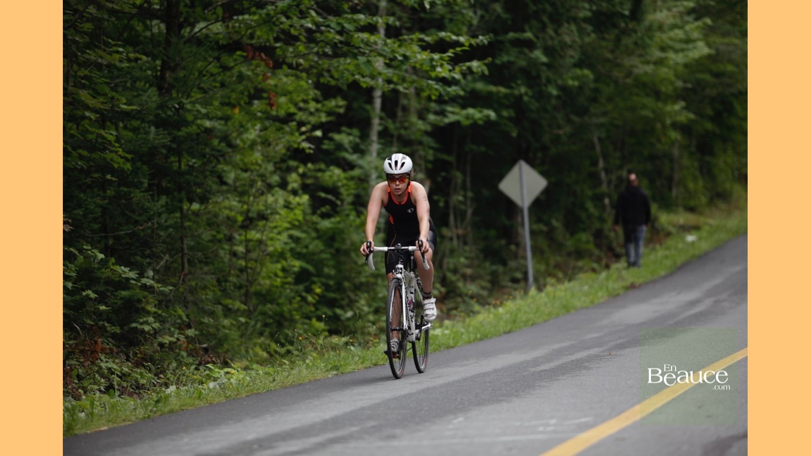 EN IMAGES : le triathlon du Lac-Poulin (partie vélo)