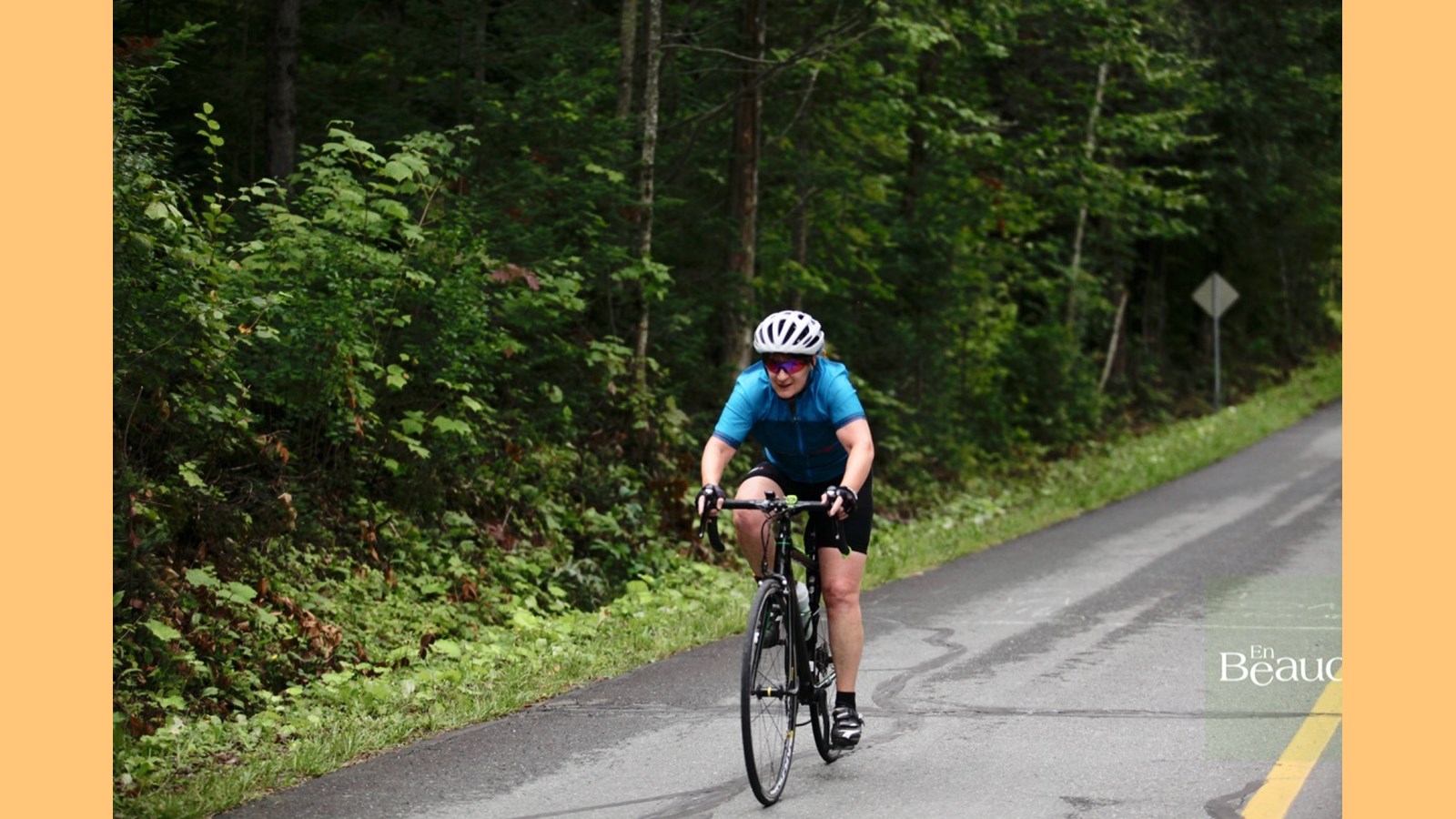 EN IMAGES : le triathlon du Lac-Poulin (partie vélo)