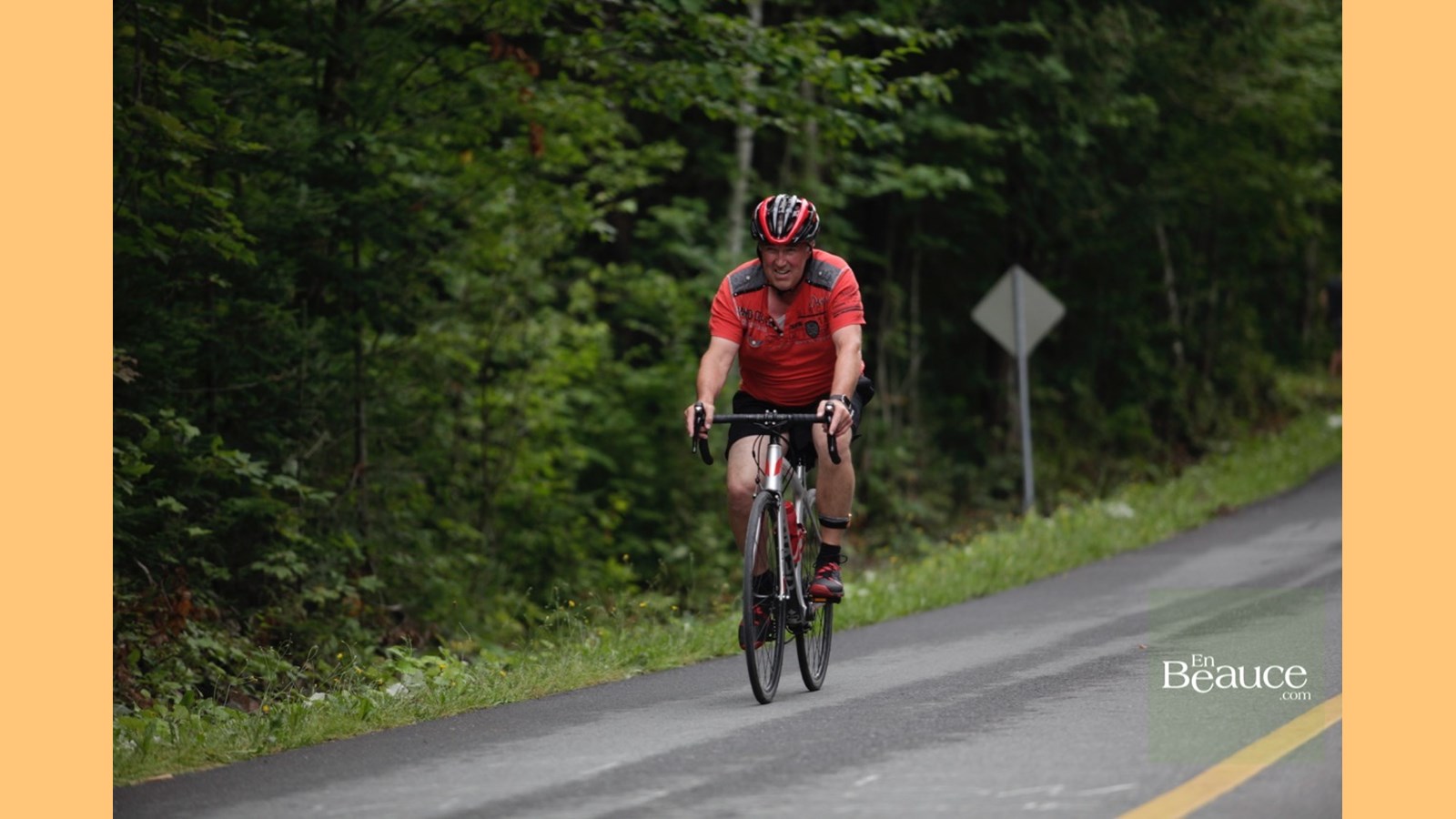 EN IMAGES : le triathlon du Lac-Poulin (partie vélo)