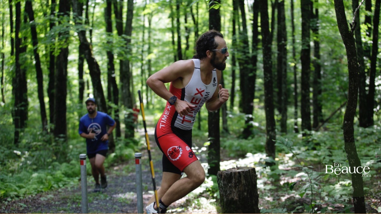 EN IMAGES : le triathlon du Lac-Poulin (partie vélo)