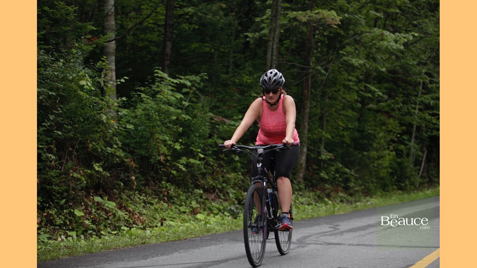 EN IMAGES : le triathlon du Lac-Poulin (partie vélo)