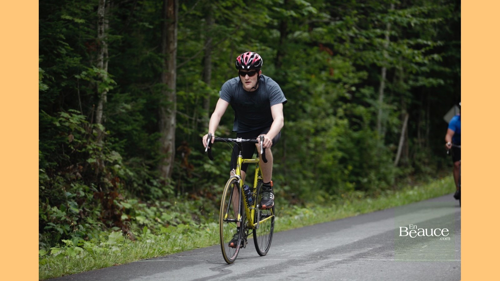 EN IMAGES : le triathlon du Lac-Poulin (partie vélo)