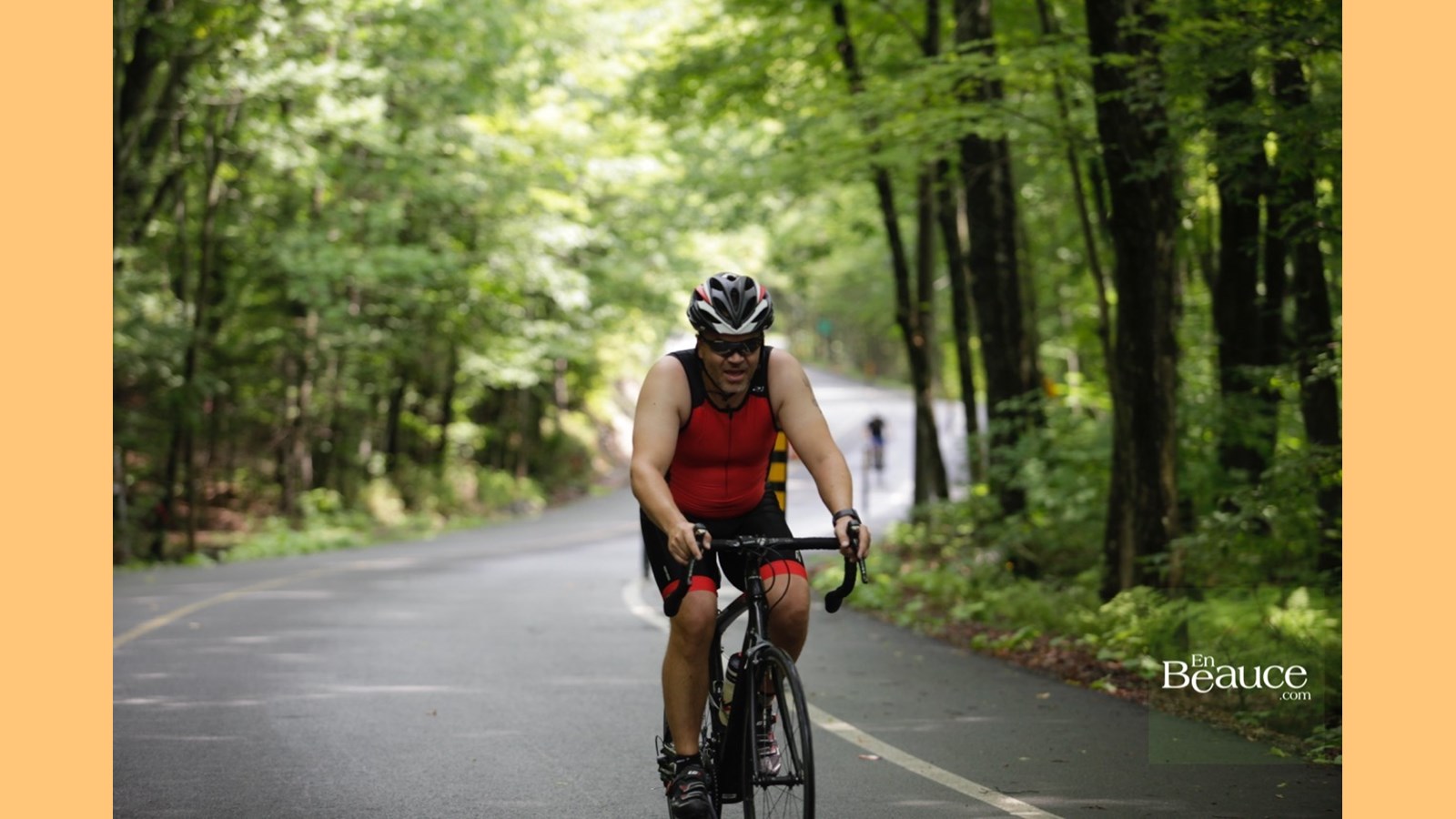 EN IMAGES : le triathlon du Lac-Poulin (partie vélo)