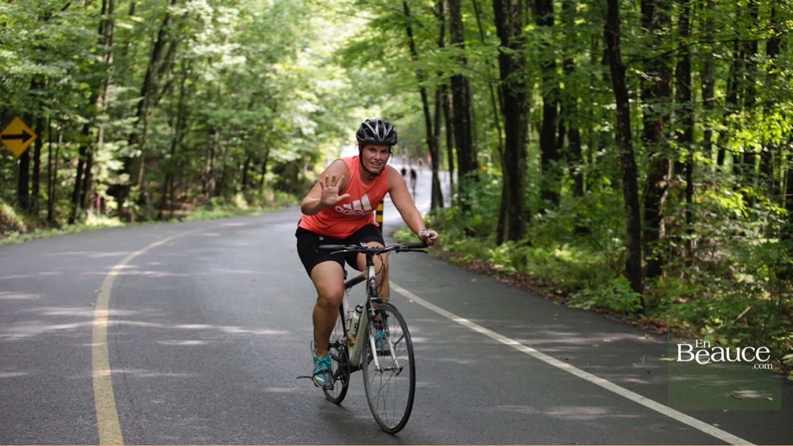 EN IMAGES : le triathlon du Lac-Poulin (partie vélo)