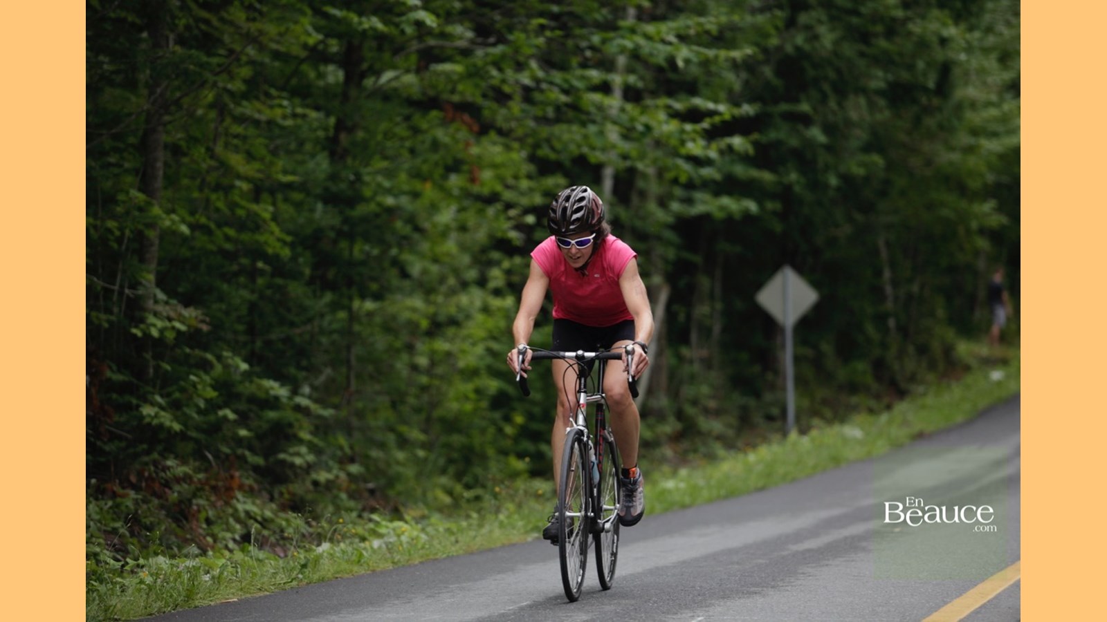 EN IMAGES : le triathlon du Lac-Poulin (partie vélo)
