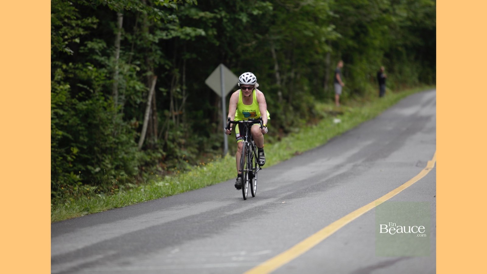 EN IMAGES : le triathlon du Lac-Poulin (partie vélo)