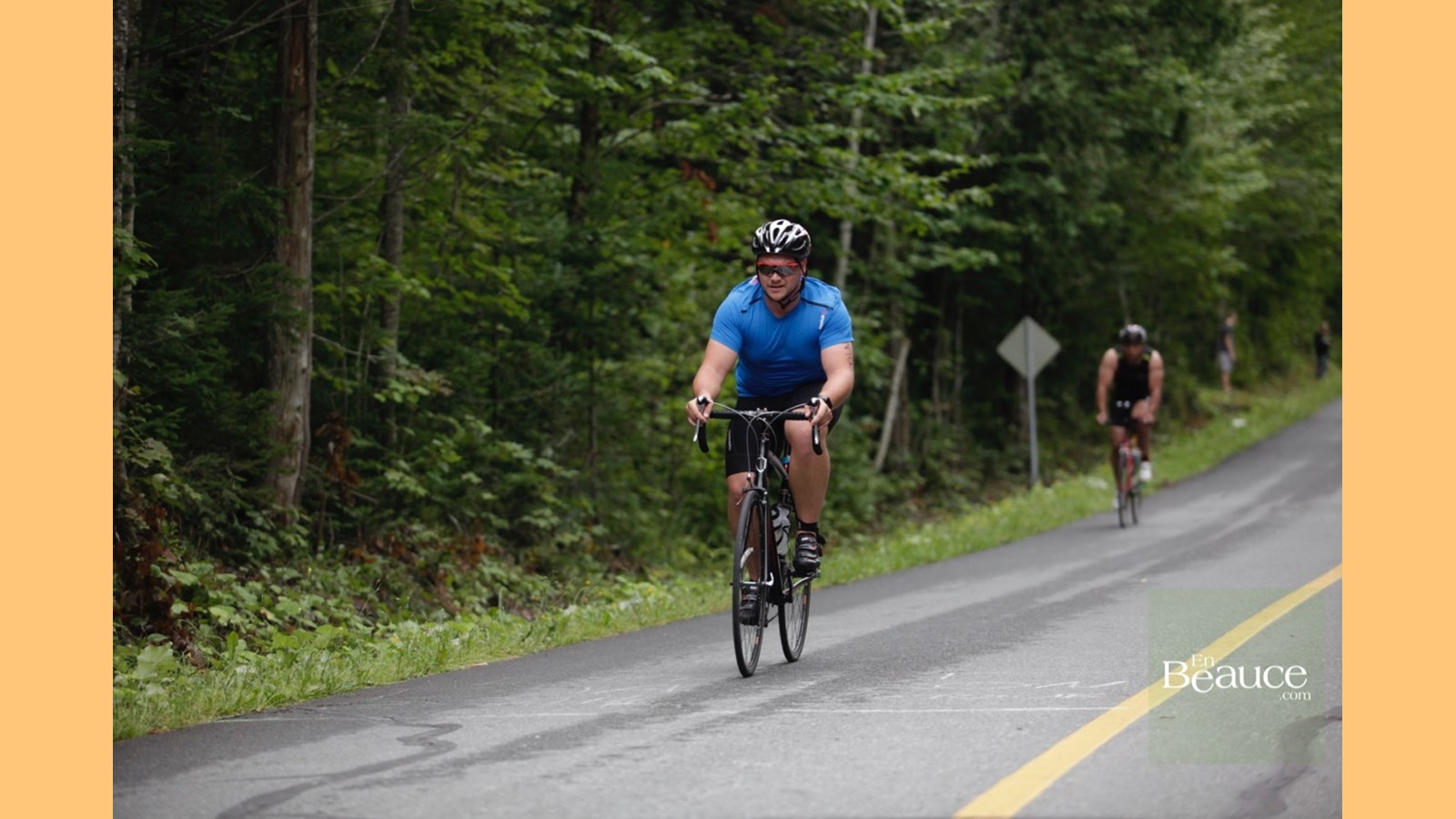EN IMAGES : le triathlon du Lac-Poulin (partie vélo)