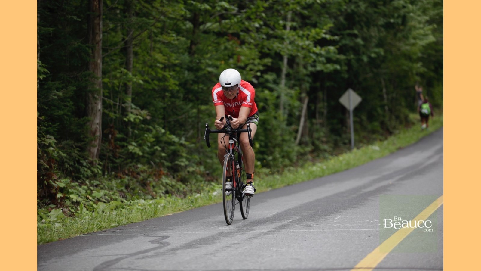 EN IMAGES : le triathlon du Lac-Poulin (partie vélo)