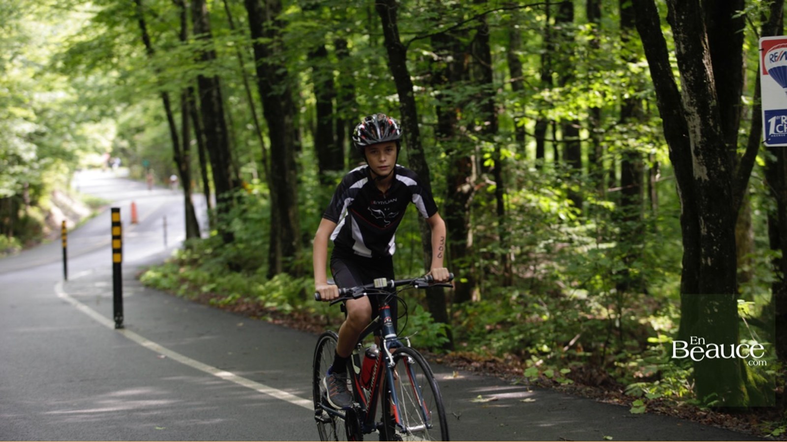 EN IMAGES : le triathlon du Lac-Poulin (partie vélo)