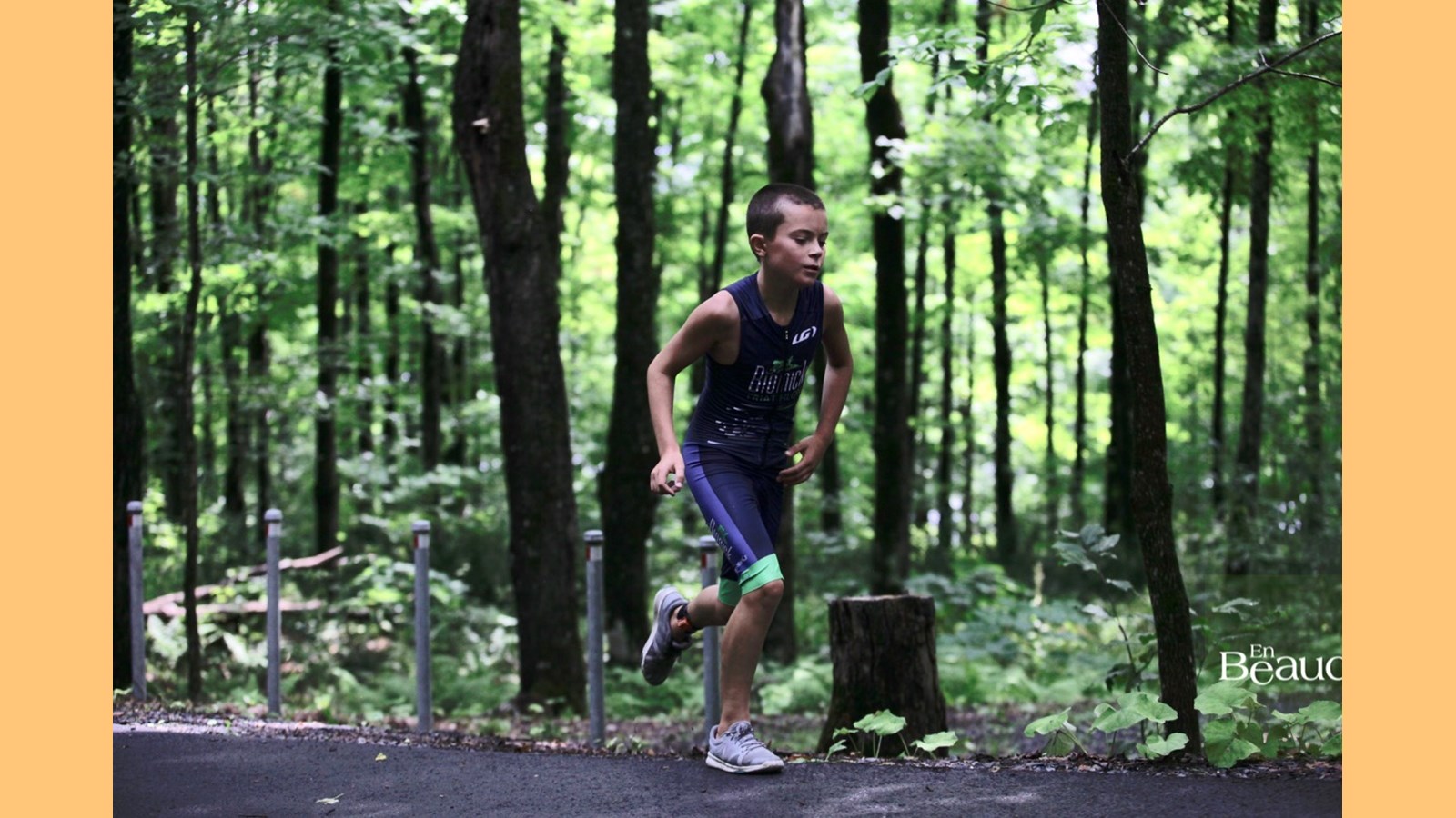 EN IMAGES : le triathlon du Lac-Poulin (partie vélo)