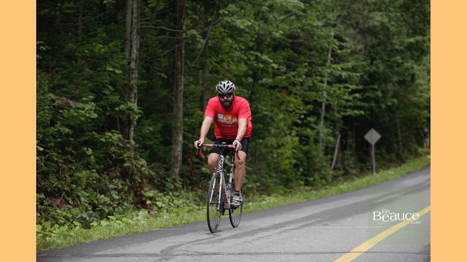 EN IMAGES : le triathlon du Lac-Poulin (partie vélo)