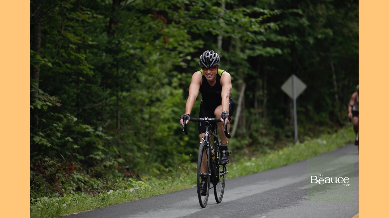 EN IMAGES : le triathlon du Lac-Poulin (partie vélo)