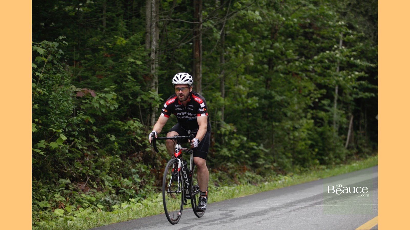 EN IMAGES : le triathlon du Lac-Poulin (partie vélo)