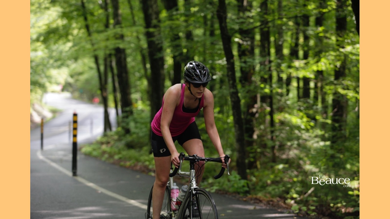 EN IMAGES : le triathlon du Lac-Poulin (partie vélo)