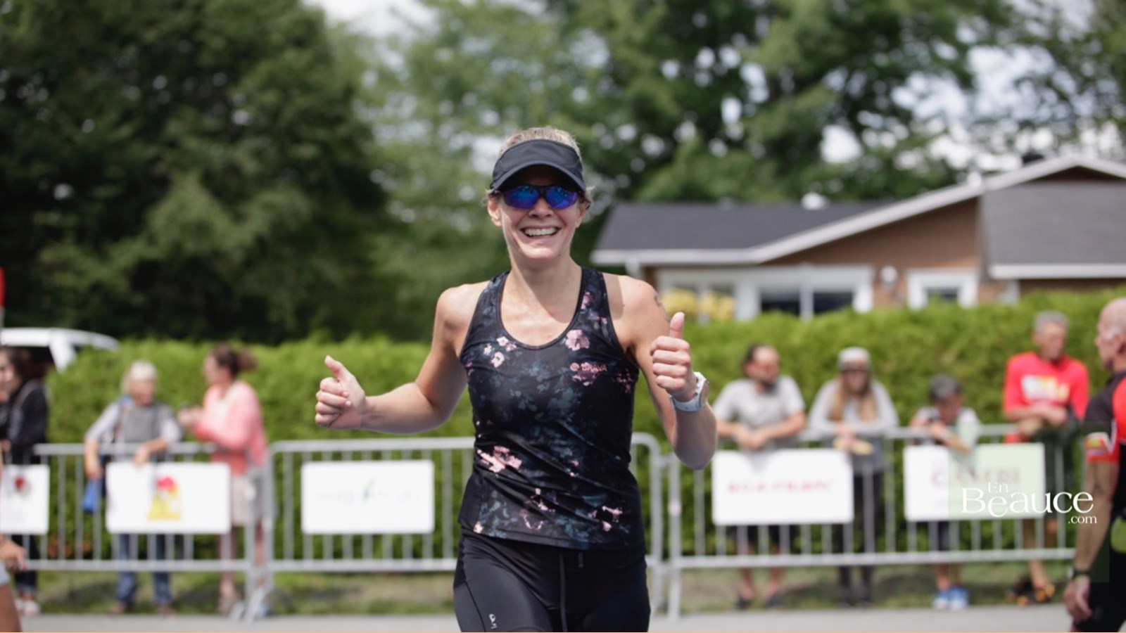 EN IMAGES : le triathlon du Lac-Poulin (partie course)
