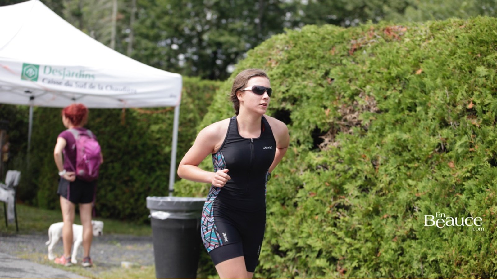 EN IMAGES : le triathlon du Lac-Poulin (partie course)