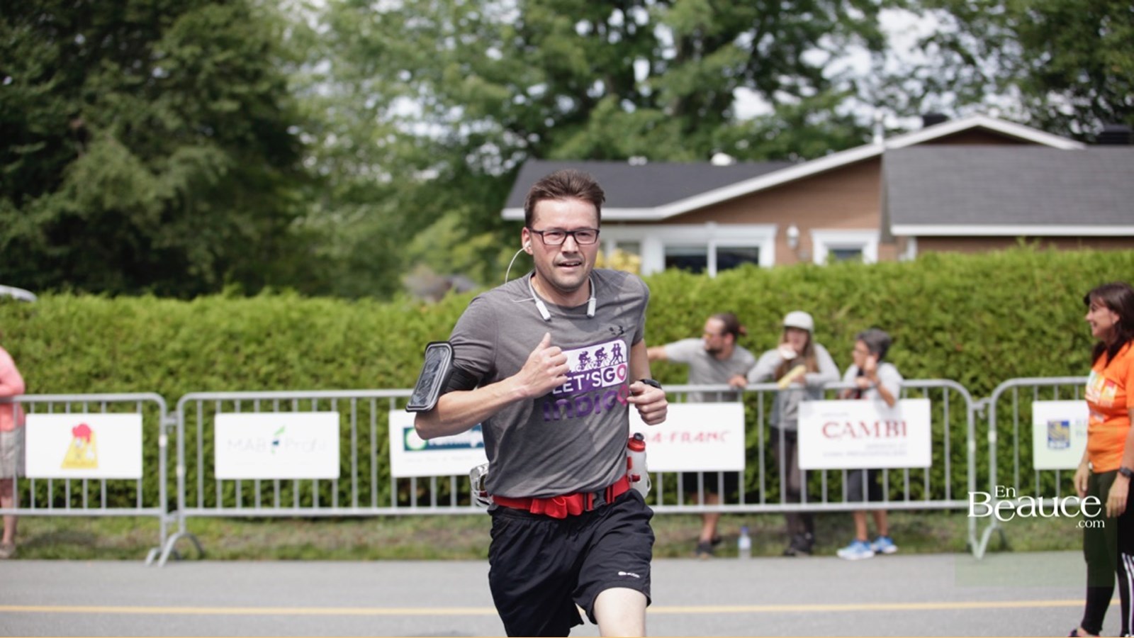 EN IMAGES : le triathlon du Lac-Poulin (partie course)