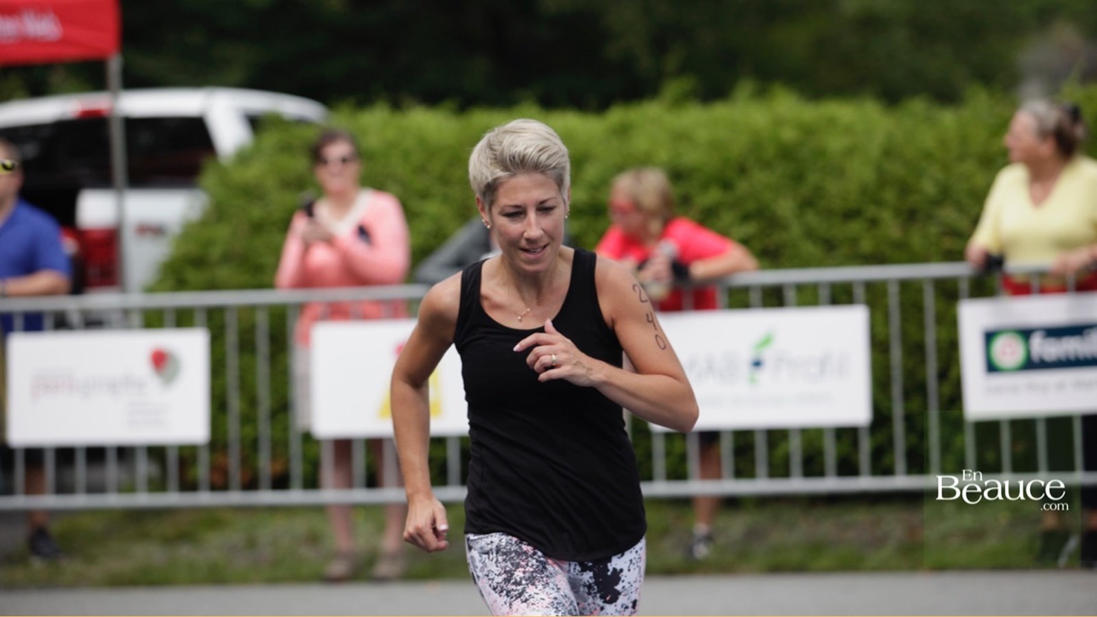 EN IMAGES : le triathlon du Lac-Poulin (partie course)