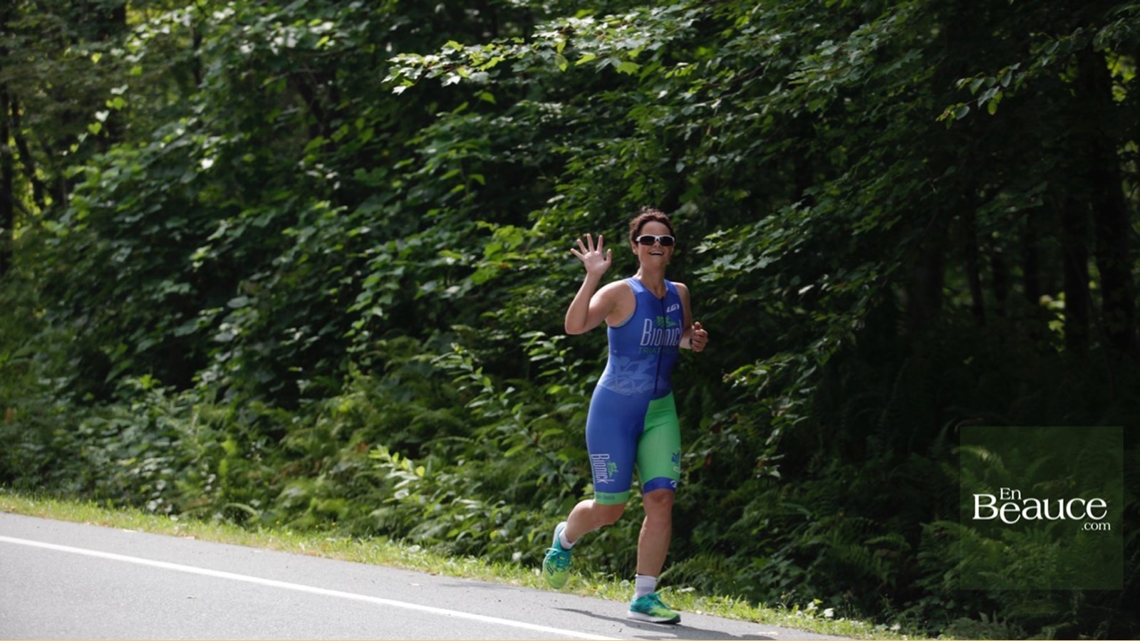 EN IMAGES : le triathlon du Lac-Poulin (partie course)