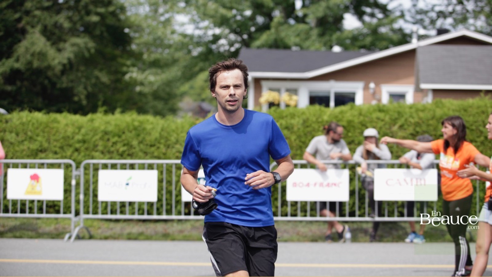 EN IMAGES : le triathlon du Lac-Poulin (partie course)