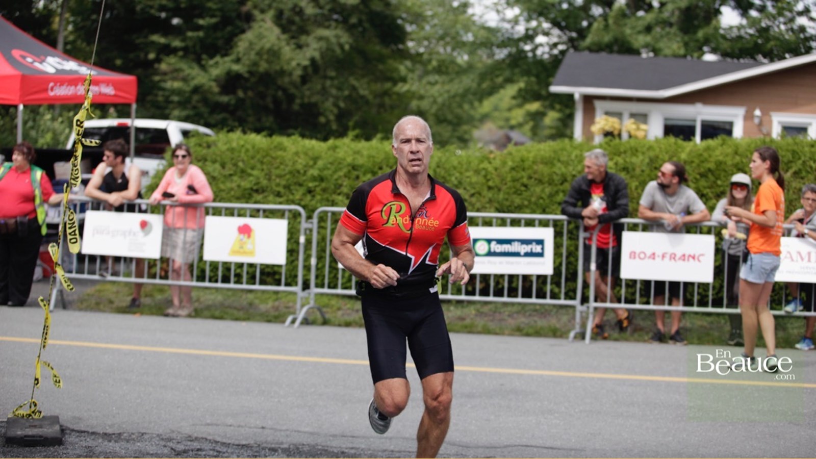 EN IMAGES : le triathlon du Lac-Poulin (partie course)