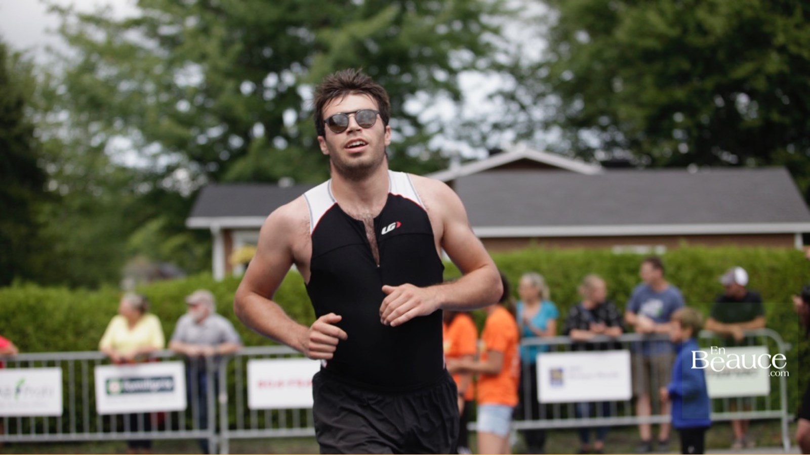 EN IMAGES : le triathlon du Lac-Poulin (partie course)