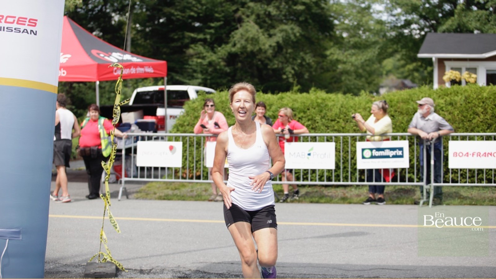 EN IMAGES : le triathlon du Lac-Poulin (partie course)
