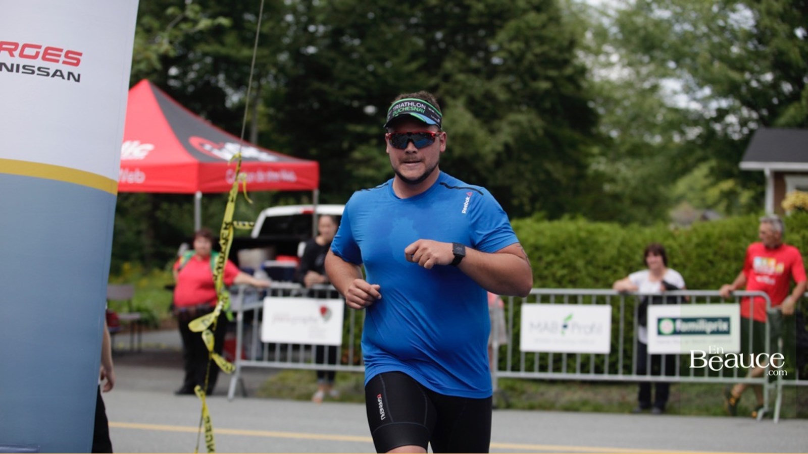 EN IMAGES : le triathlon du Lac-Poulin (partie course)