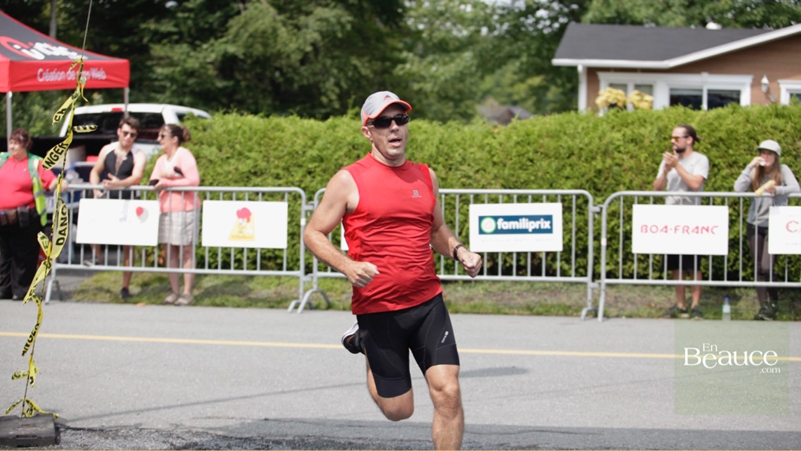 EN IMAGES : le triathlon du Lac-Poulin (partie course)