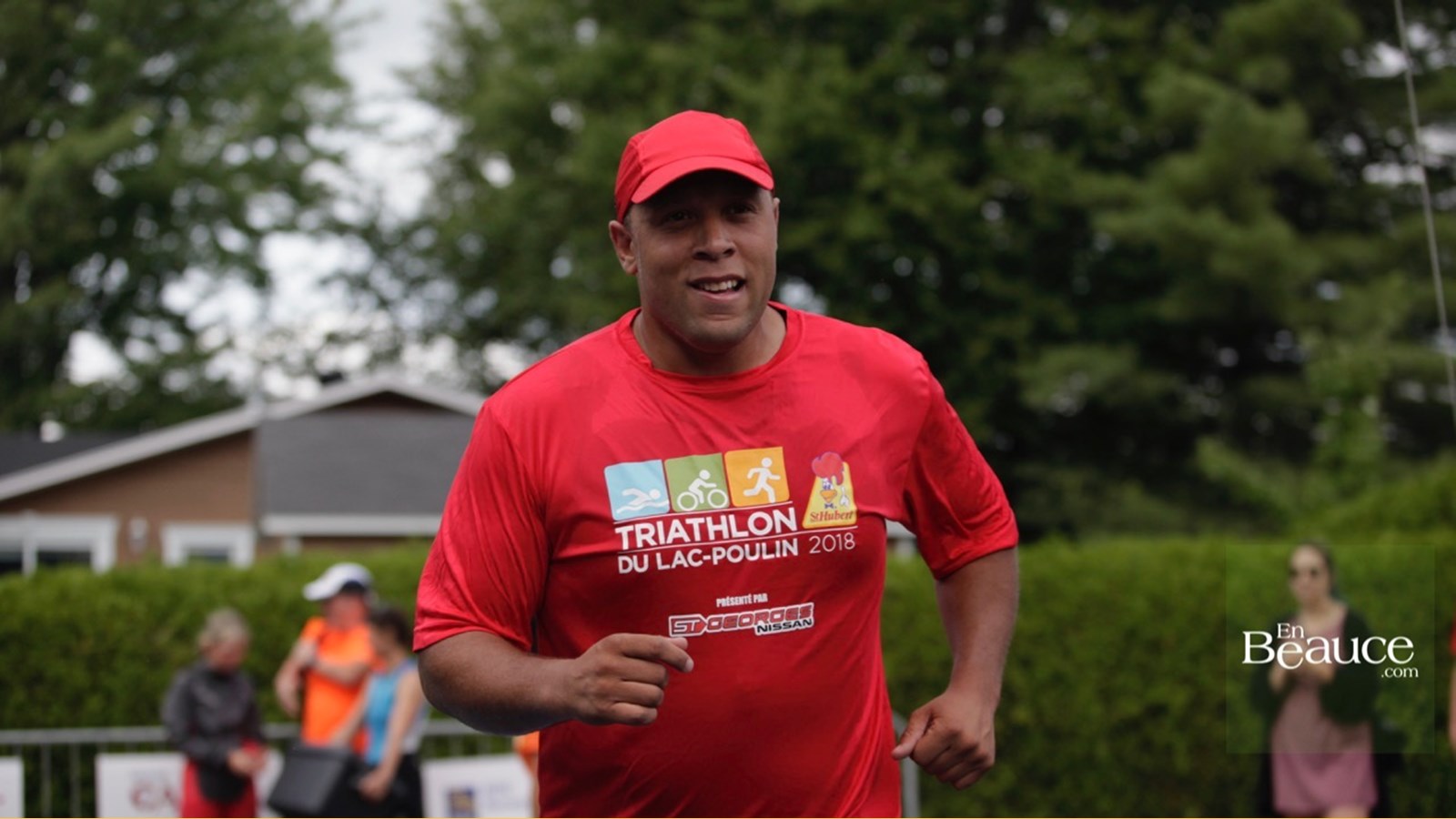 EN IMAGES : le triathlon du Lac-Poulin (partie course)