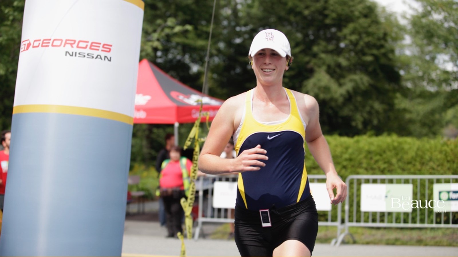 EN IMAGES : le triathlon du Lac-Poulin (partie course)