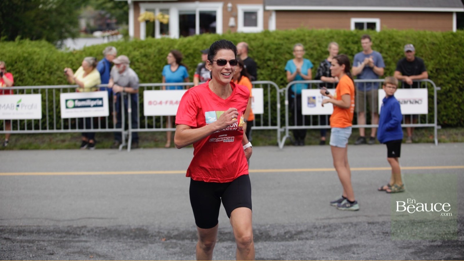 EN IMAGES : le triathlon du Lac-Poulin (partie course)