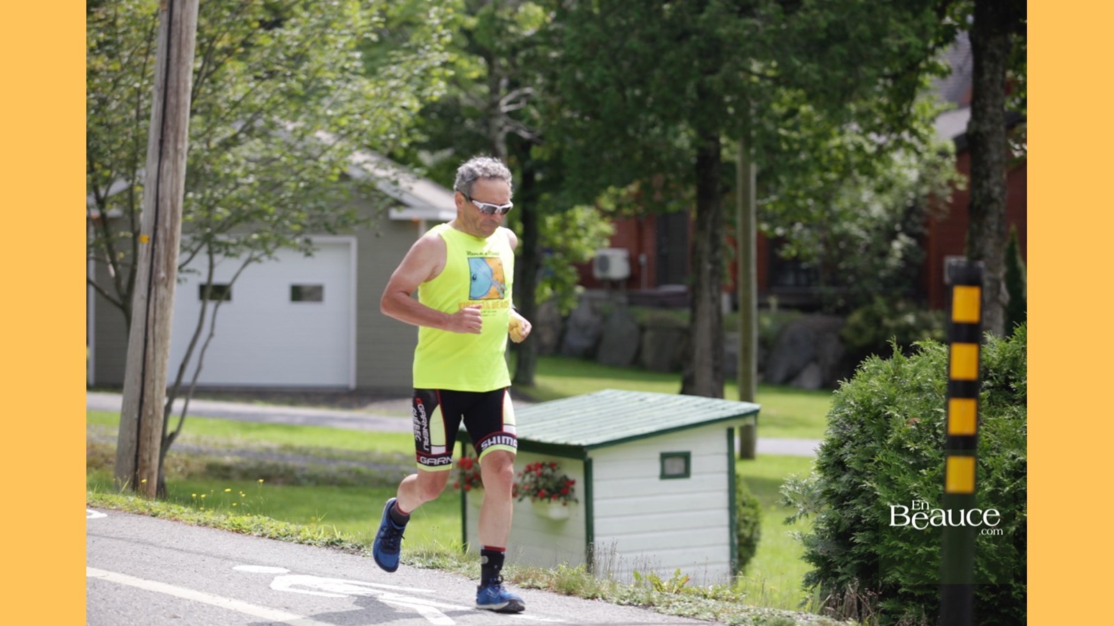 EN IMAGES : le triathlon du Lac-Poulin (partie course)