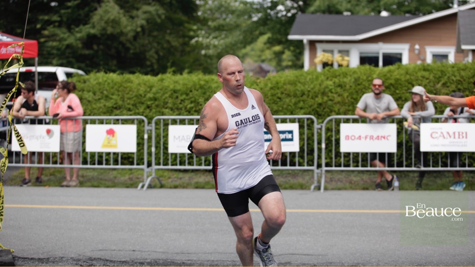 EN IMAGES : le triathlon du Lac-Poulin (partie course)