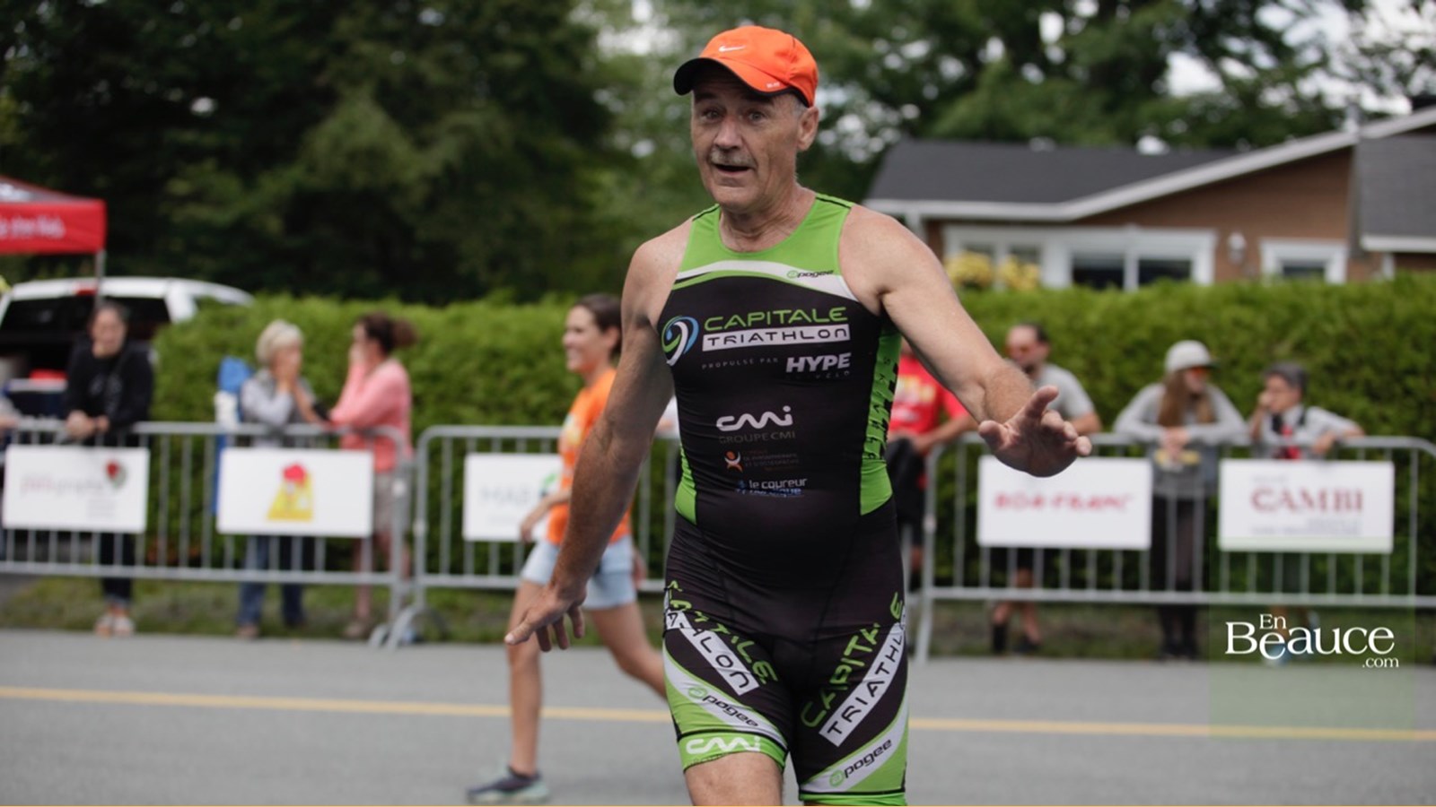 EN IMAGES : le triathlon du Lac-Poulin (partie course)